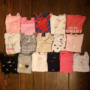 Baby Girl 12mo Onesies